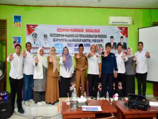 Pemkab dan BNK Kampar Berikan Sosialisasi P4GN & PN Kepada Siswa MAN 1 Kampar Kuok