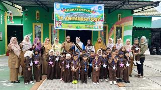 Bupati Asmar dan Bunda PAUD Meranti Monitoring MPLS di Sejumlah Sekolah