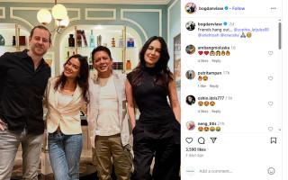 Foto Bareng, Ariel NOAH dan Sophia Latjuba Bikin Geger