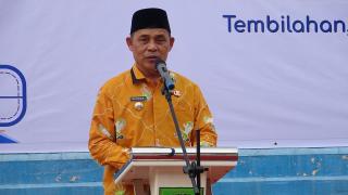 Pemerintah Kabupaten Indragiri Hilir Launching Penyaluran Bantuan Pangan Tahun 2025