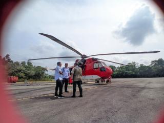BNPB Tambah Helikopter Water Bombing ke Riau Tangani Karhutla
