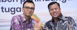 Bupati Hadiri Acara Kenal Pamit Kapolres Kuansing