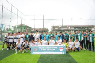 Wawako Dumai Buka Turnamen Mini Soccer Sempena HUT ke-27 RS Awal Bros