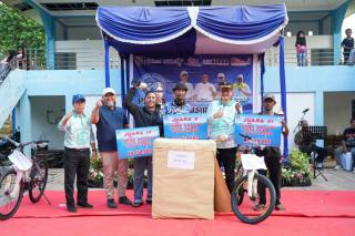 Dapat Ikan Pari Seberat 8,05 Kg, M. Nurrasyid Jadi Pemenang Utama Lomba Mancing di Dumai