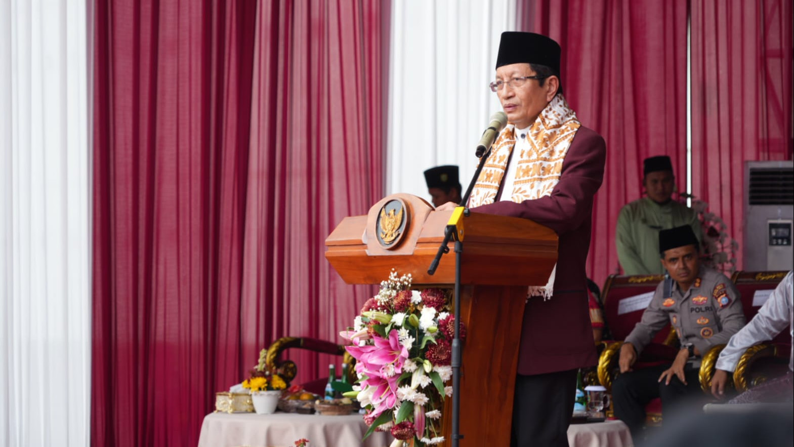 Resmikan IIIB Riau, Menag Harap PTKN Jadi Pusat Pendidikan Akal dan Hati