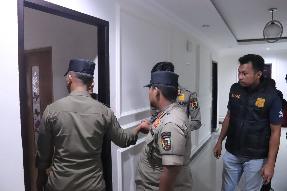 Satpol PP Pekanbaru Amankan Puluhan Orang dalam Operasi Pekat