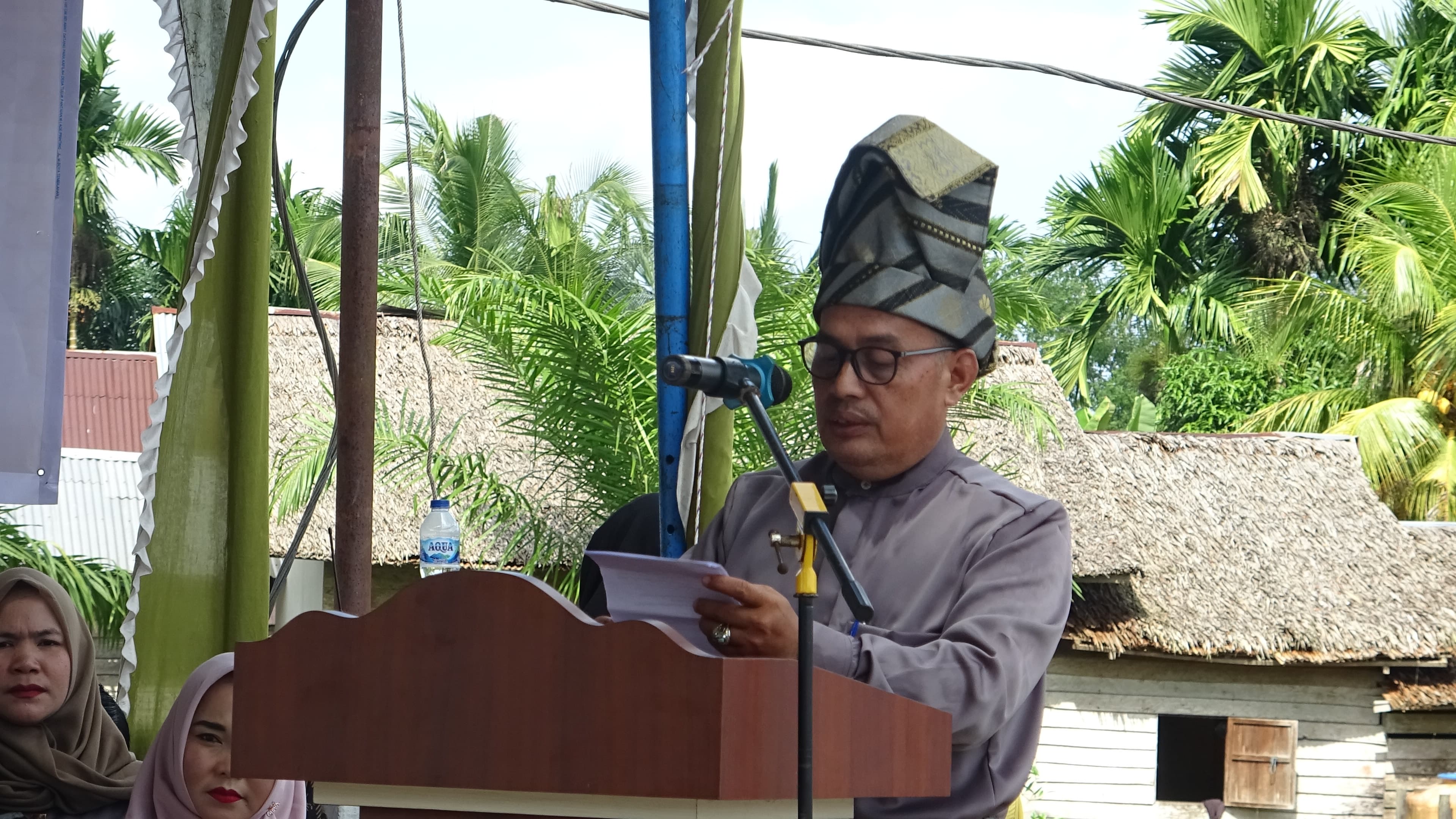 Bupati Inhil Buka Secara Resmi MTQ Ke-53 Kecamatan Gaung Anak Serka