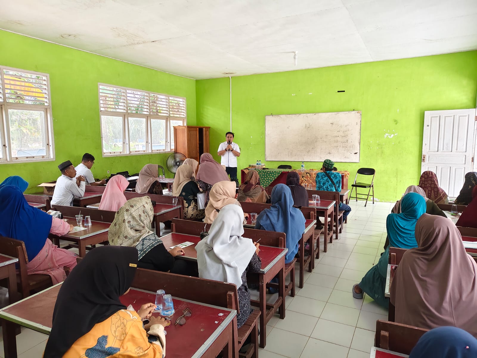BPJS Ketenagakerjaan Duri Sosialisasikan Jaminan Sosial Tenaga Kerja bagi Guru MDTA di Siak Kecil