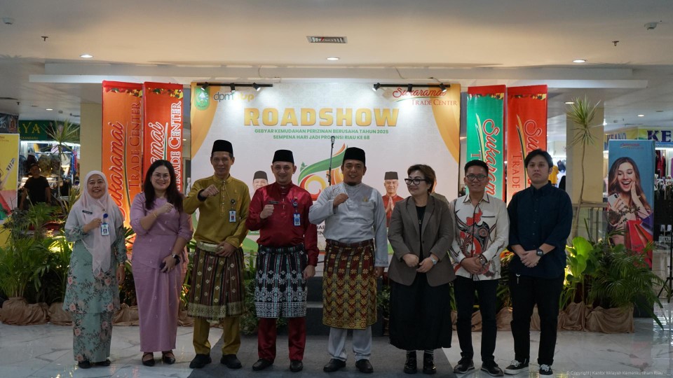 Batik Dekranasda Riau Resmi Tercatat Sebagai Karya Cipta Terlindungi