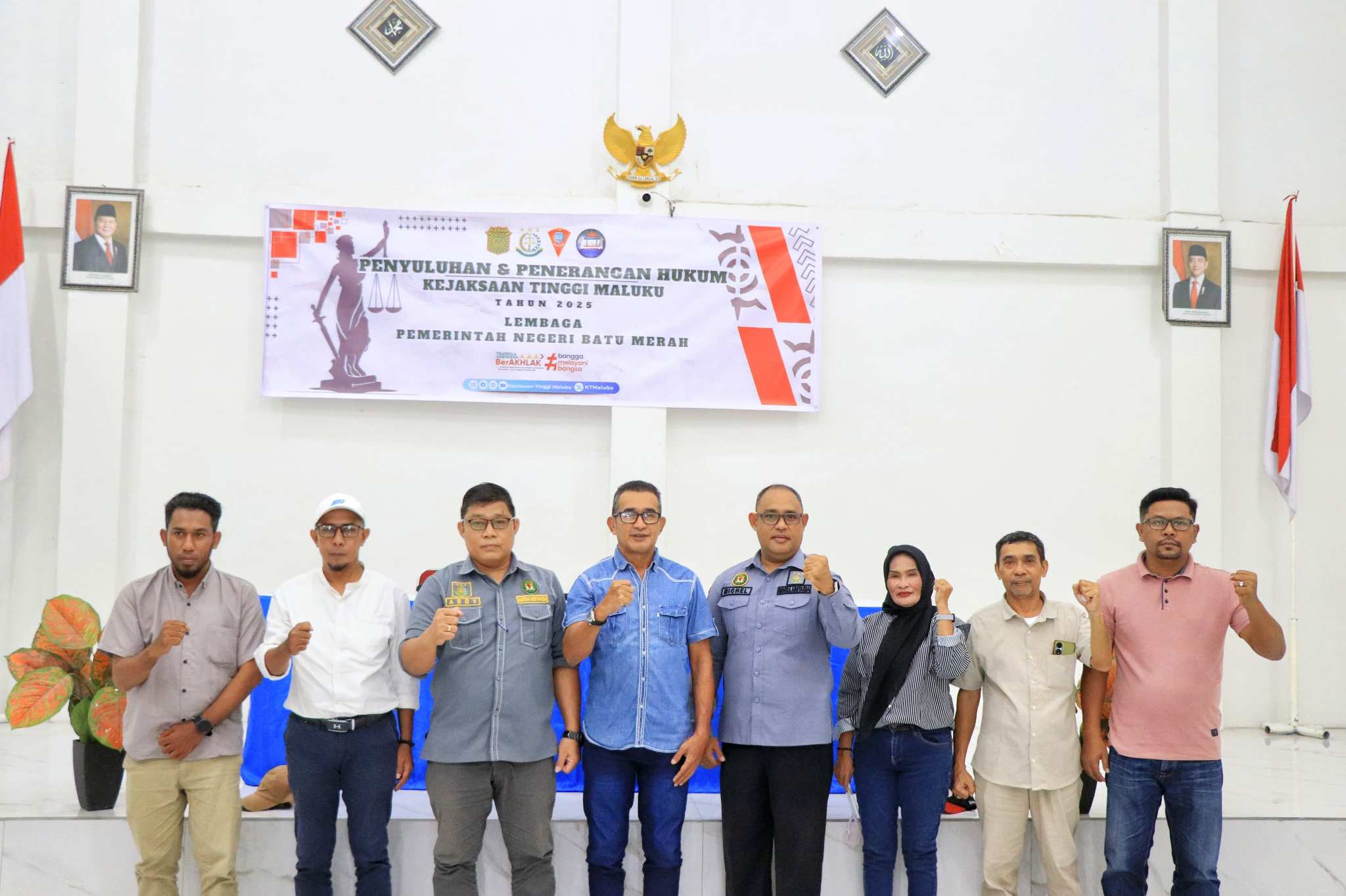 Kejati Maluku Bersama Pemerintah Negeri Batu Merah Bangun Sinergi Pencegahan Tipikor