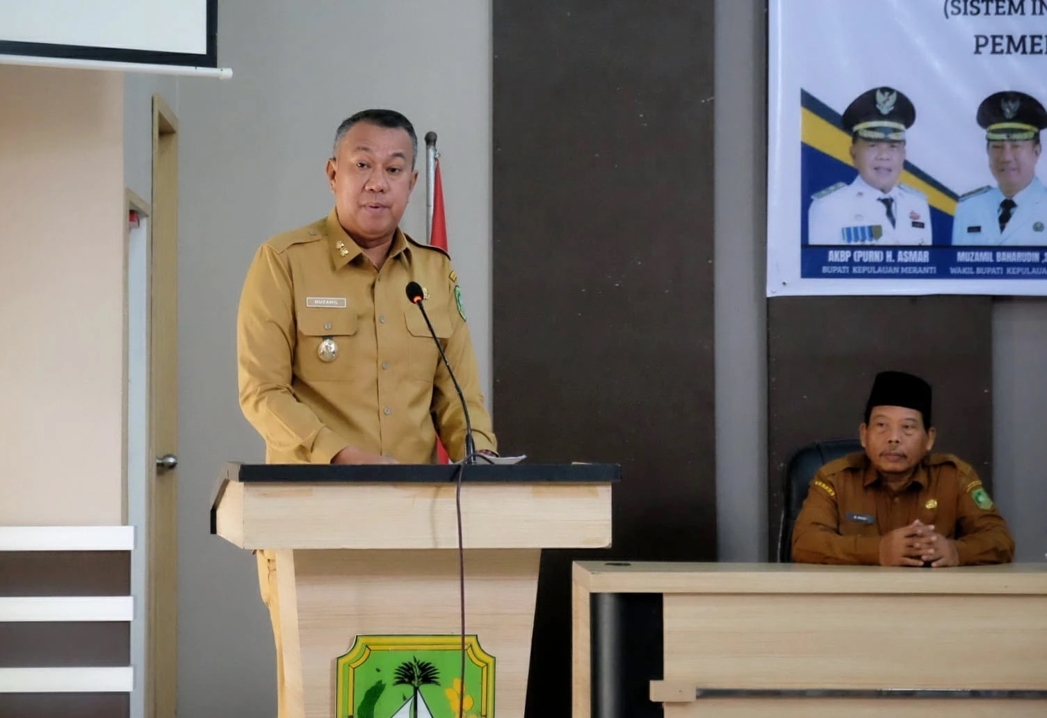 Digitalisasi Arsip Daerah, Pemkab Kepulauan Meranti Tandatangani Komitmen Penggunaan Aplikasi SRIKAN