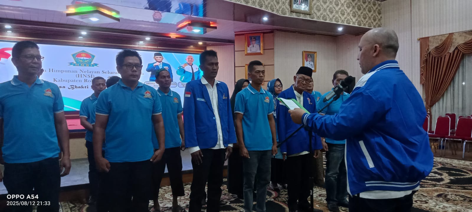 Pengurus Himpunan Nelayan Seluruh Indonesia Rokan Hilir Resmi Dilantik