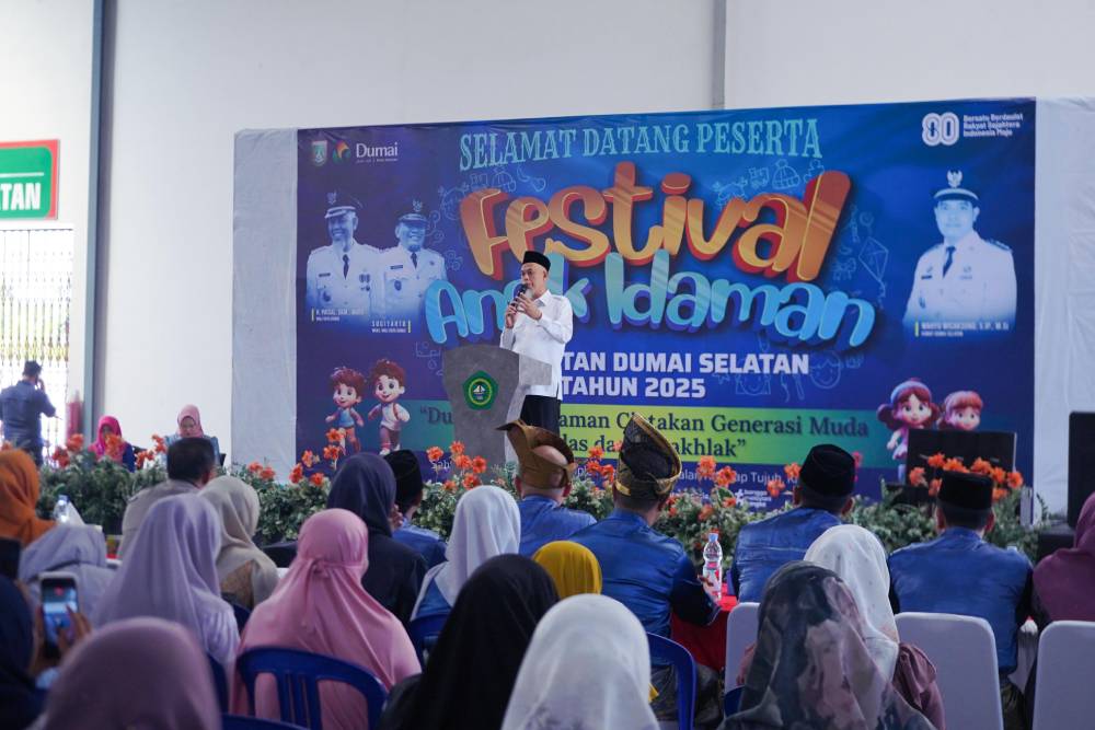 Wako Dumai Hadiri Festival Anak Idaman Dumai Selatan