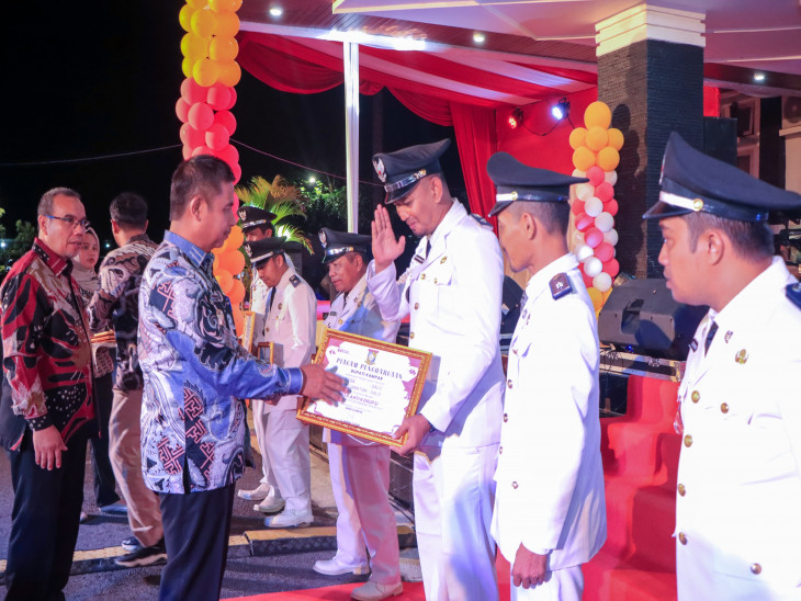 Kades Pulau Terap Raih Penghargaan Terbaik 1 Paralegal Justice Award Tingkat Kabupaten Kampar