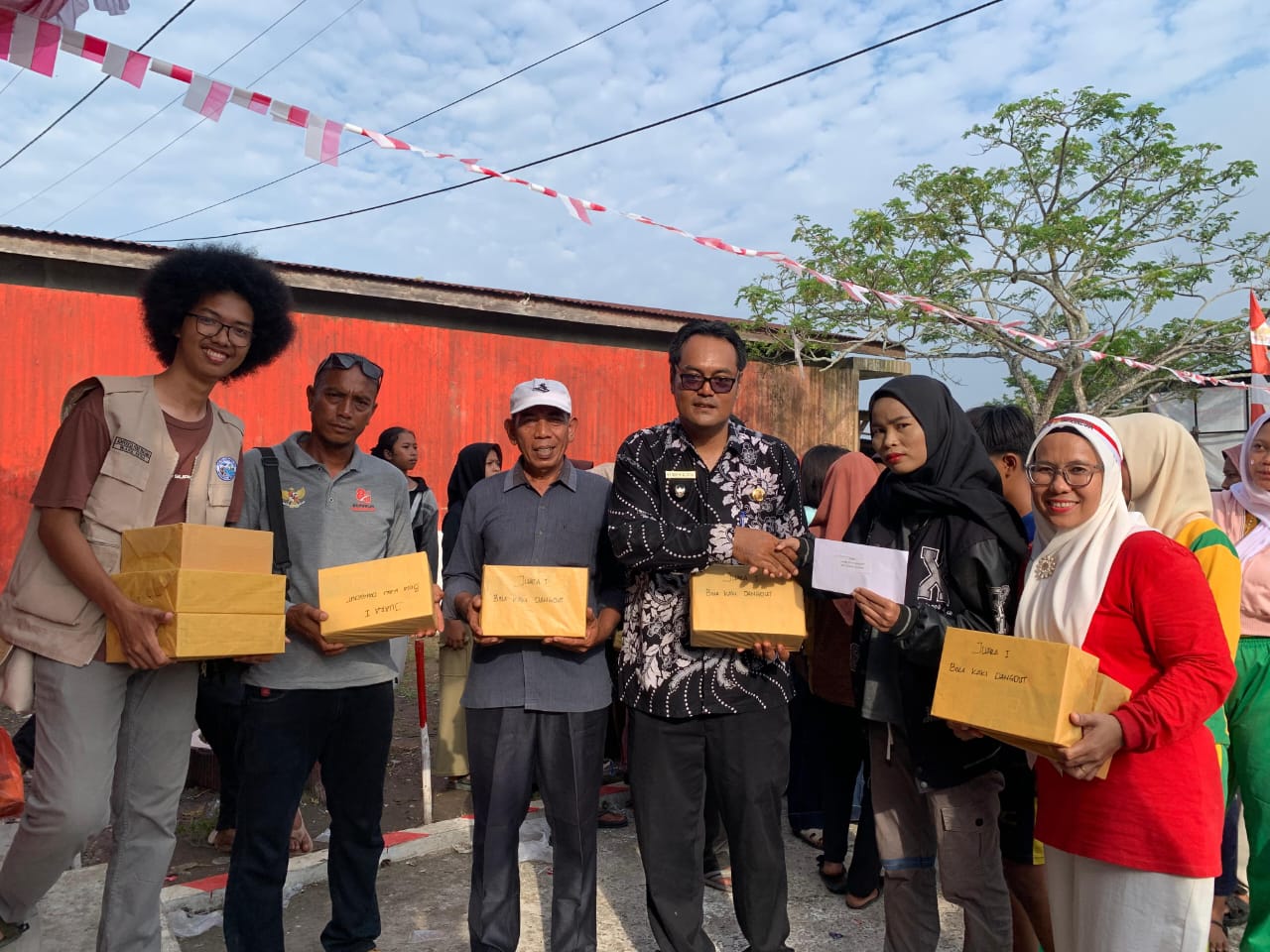 Kepenghuluan Sungai Nyamuk Gelar 5 Perlombaan dalam Rangka HUT Kemerdekaan RI ke 80