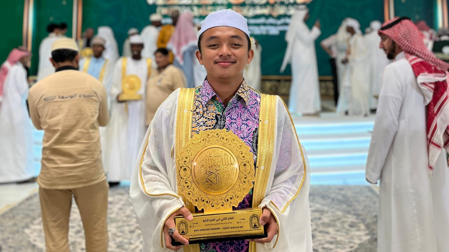 Bangga! Hafiz Asal Riau Raih Juara II MHQ Internasional di Arab Saudi