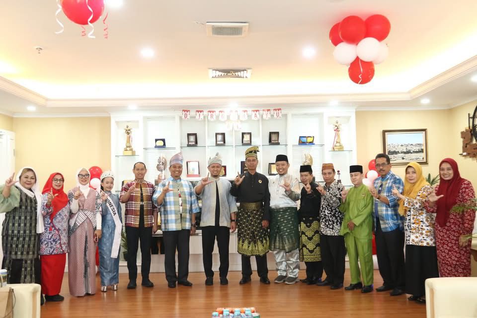 Wako Agung Terima Kunjungan Silaturahmi LAMR Pekanbaru