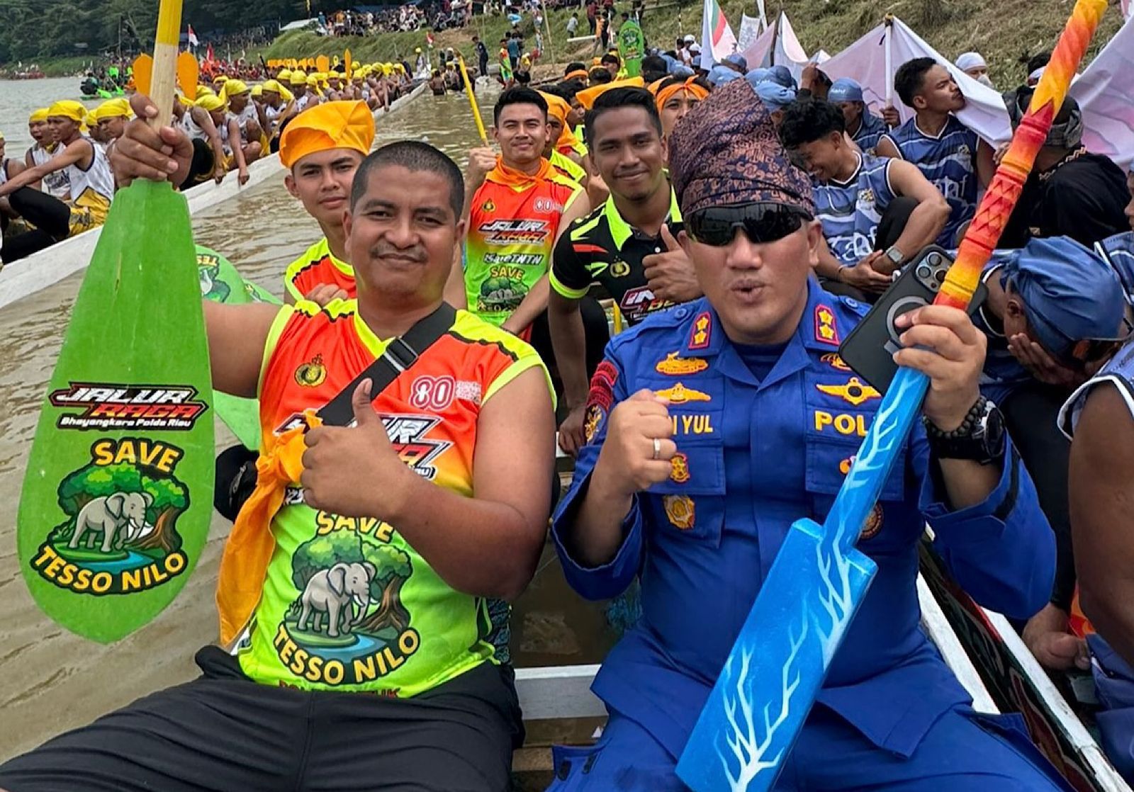 Drama di Tepian Narosa: Jalur Raga Bhayangkara Juara, Ungguli Lantamal Dumai