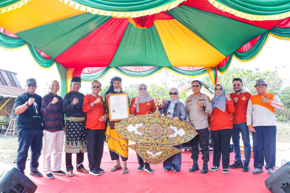 Festival Layang-Layang Kuaw Raja Tebuk Isi Meriahkan Kebudayaan Melayu di Dumai