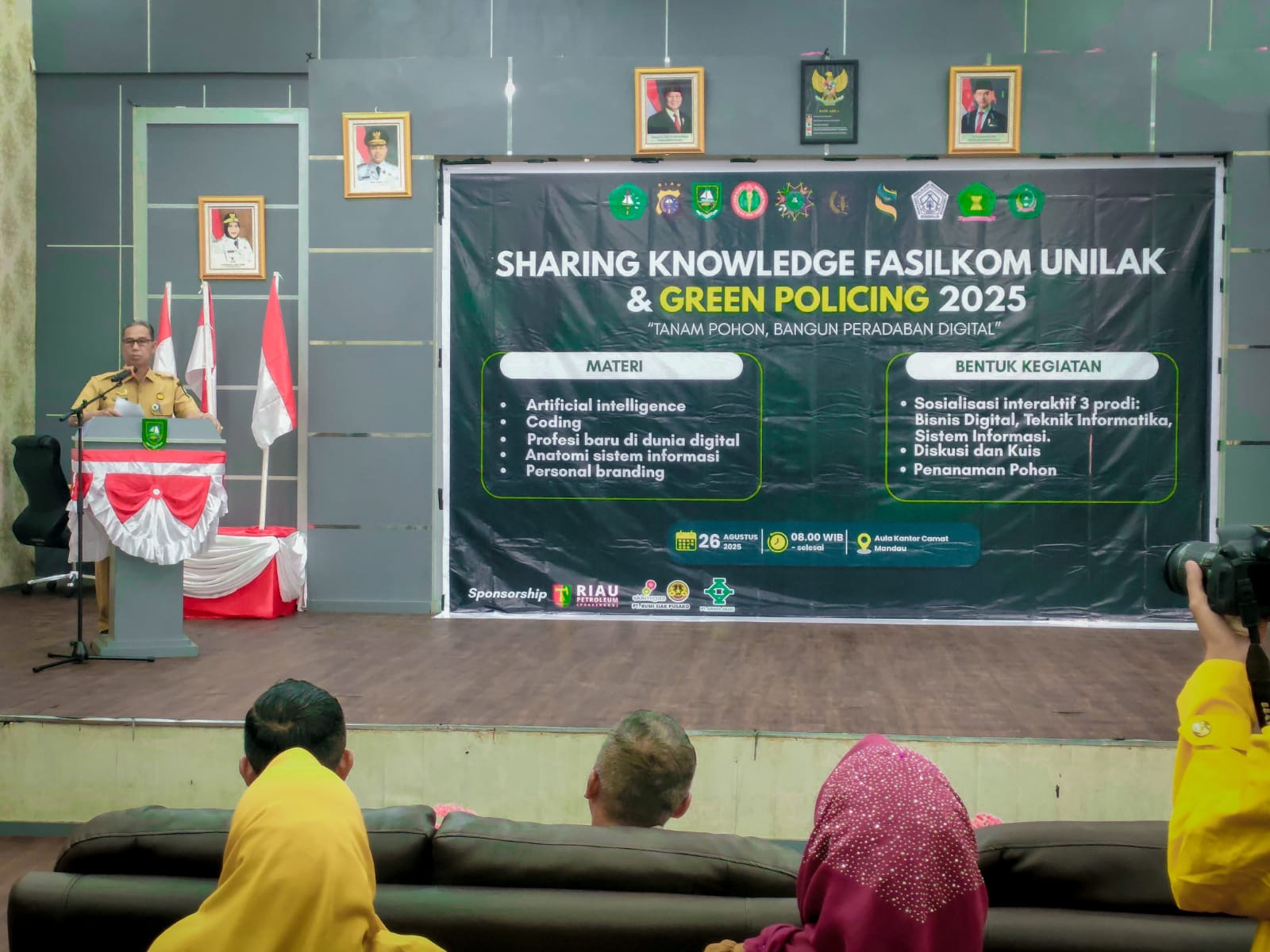 Bupati Bengkalis Buka Kegiatan Sharing Knowledge dan Green Policing Bersama Universitas Lancang Kuni
