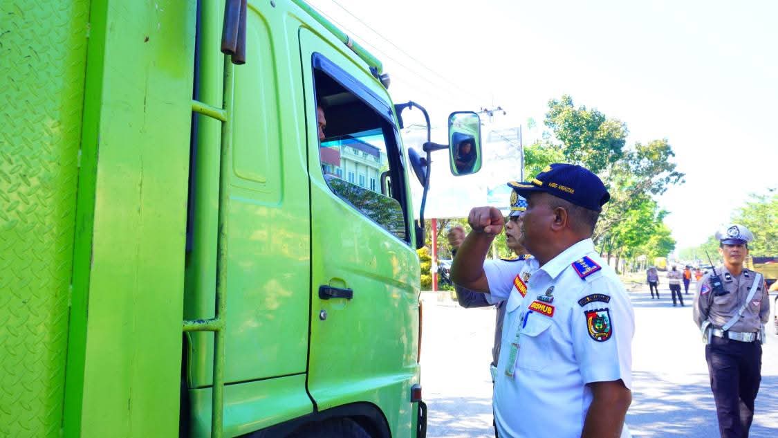 Operasi Gabungan di Jalan SM Amin, 22 Kendaraan Ditindak