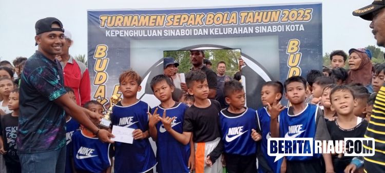 Tim Bocah Simpang FC Juara 1, Kesebelasan Tunas Baru Juara 2 dan Bocar Junior Raih juara Ketiga