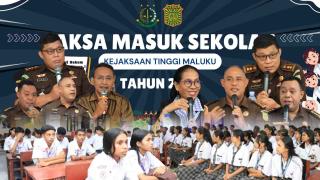 Cegah Bullying & Penyalahgunaan Medsos Jaksa Bentuk Agen Perubahan di 2 SMA Kota Ambon