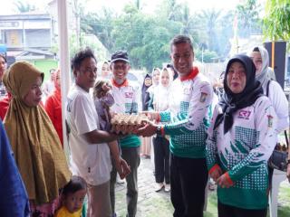 Bupati Launching Pemberian Paket Rekomendasi Tim Pakar PKMK untuk Anak Stunting se-Kabupaten Kampar