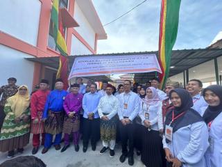 Gubernur Riau Resmikan Sekolah Rakyat