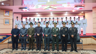 Wabup Kukuhkan Anggota Paskibraka Kabupaten Rokan Hilir 