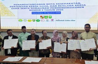 Kerja Sama UMRI–Balai Bahasa Riau Dorong Peran Perguruan Tinggi dalam Pelestarian Bahasa Indonesia