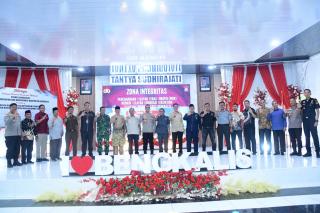 Pemkab Bengkalis Dukung Polres Bengkalis Menuju Wilayah Birokrasi Bersih dan Melayani
