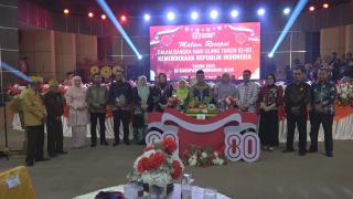 Malam Resepsi HUT RI Ke-80, Bupati Inhil H. Herman Apresiasi Partisipasi Seluruh Pihak