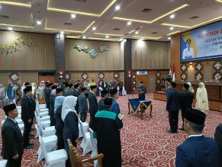 Wako Pekabaru Lantik 27 Pejabat Eselon II, Berikut Daftar Lengkapnya
