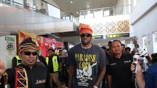 Rapper Melly Mike Tiba di Riau, Siap Tampil di Pacu Jalur Kuansing