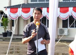 Pemkab Meranti Gelar Lomba Senam Anak Indonesia Hebat
