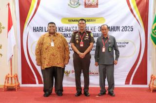 Jelang Hari Kejaksaan RI Tahun 2025, Kejati Maluku Gelar Seminar Ilmiah