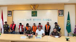Eks Pejabat Tiouw dan 5 Perangkat Negeri Ditahan Penyidik Cabjari Ambon di Saparua