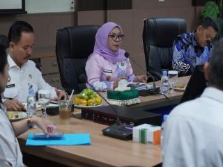 Wabup Kampar Terima Utusan Kemenko Polhukam RI, Bahas Program Strategis Nasional