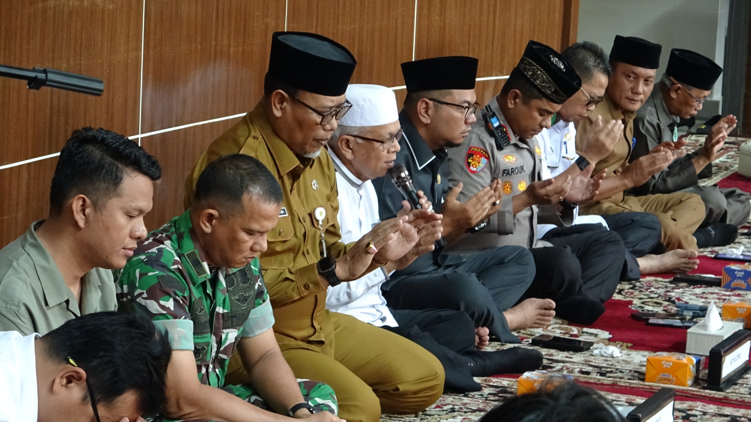 Pemkab Inhil Ikuti Deklarasi Damai dan Doa Bersama untuk Kebaikan Negeri