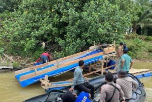 Gerak Cepat, Tim Gabungan Kuansing Kembali Tertibkan Penambangan Emas Ilegal
