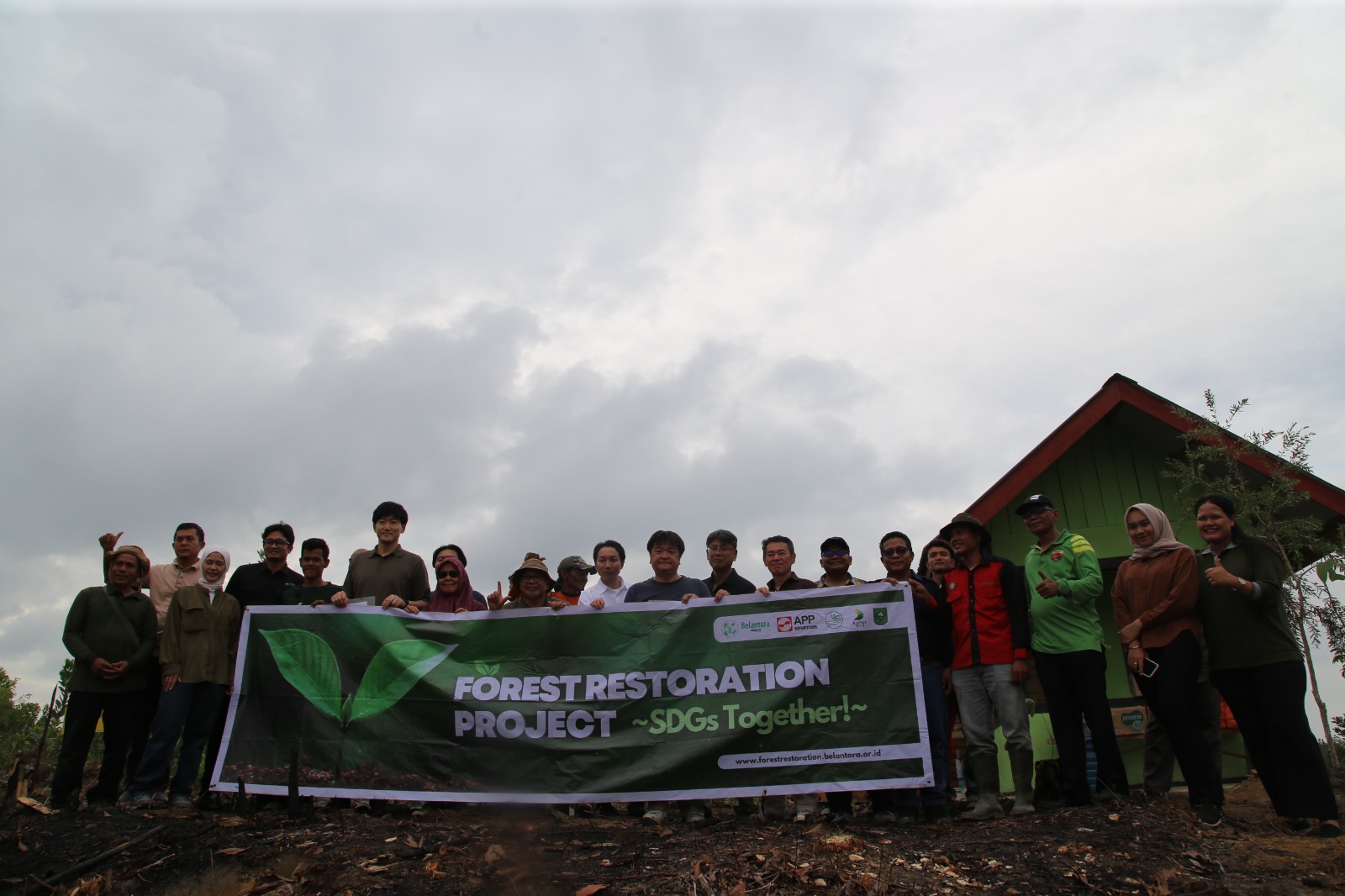 Belantara Foundation Ajak Perusahaan Jepang Tanam Pohon di Tahura Sultan Syarif Hasyim, Riau