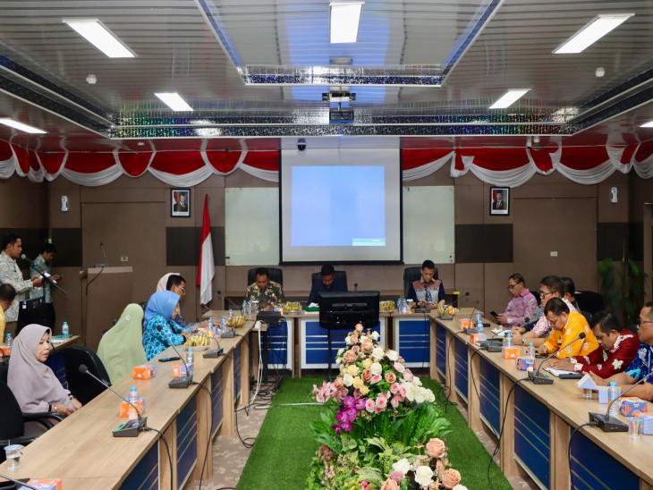 Pimpin Langsung Rakor Penerapan Manajemen Talenta ASN, Bupati Kampar Launching Simpegnas 