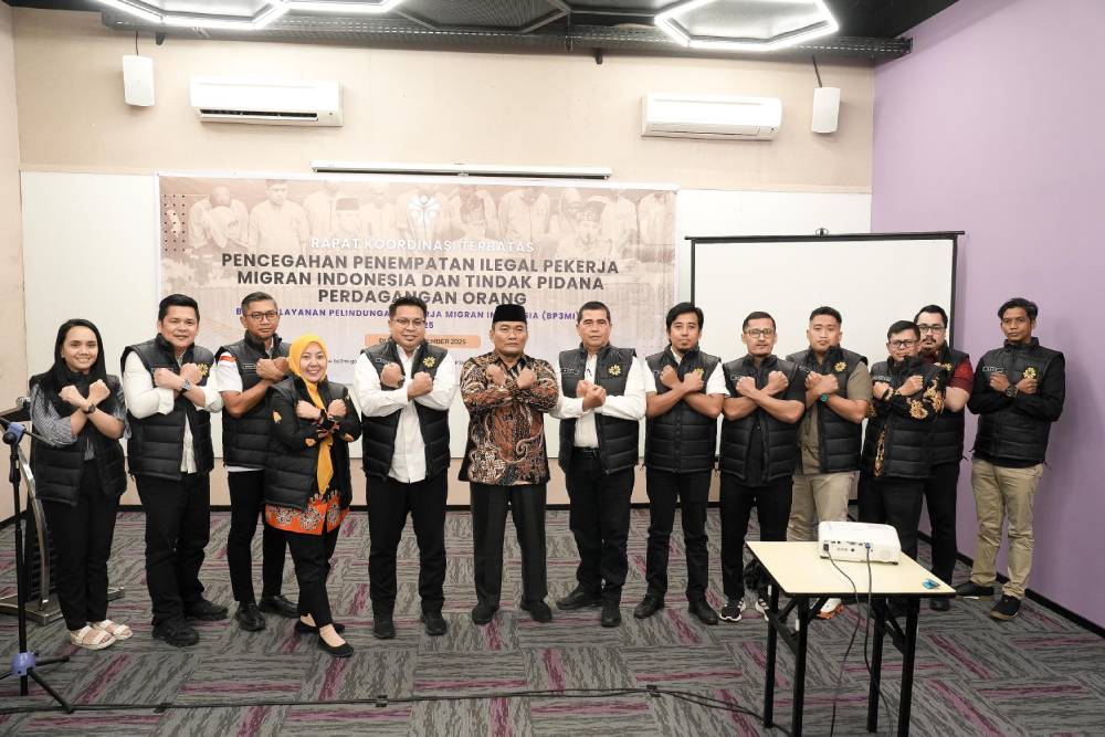 Satgas Tindak Pidana Perdagangan Orang Dikukuhkan