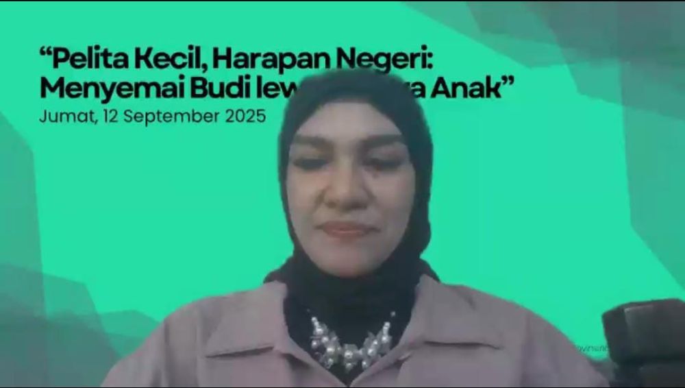 Webinar Literasi Anak: Ibu Memiliki Peran Penting dalam Literasi Anak dan Keluarga