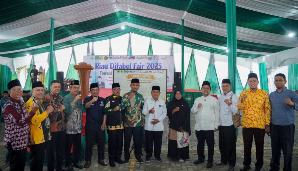 Riau Difabel Fair 2025; Hidimu dan UMRI Deklarasikan Kampus Ramah Difabel