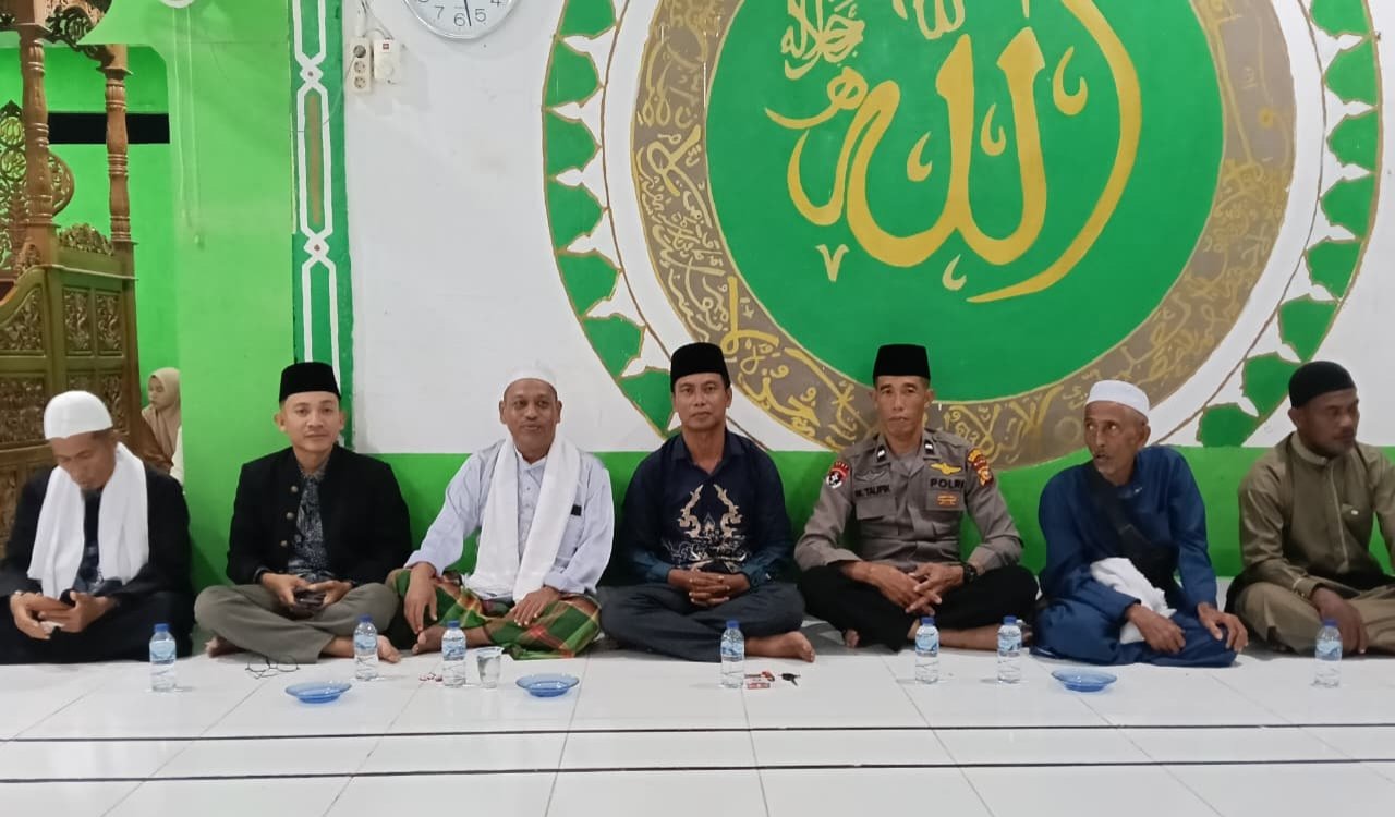 Penghulu Sungai Bakau Supianto Menghadiri Acara Maulid Nabi Muhammad SAW di Masjid Al Falah