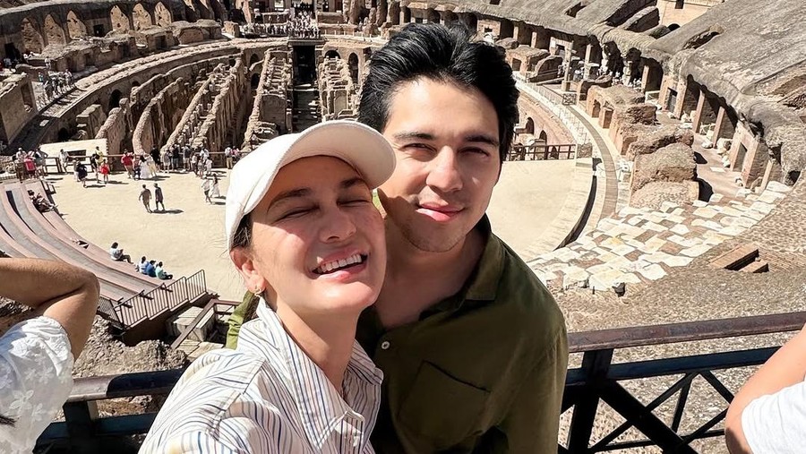Begini Reaksi Maxime Bouttier Lihat Rambut Baru Luna Maya