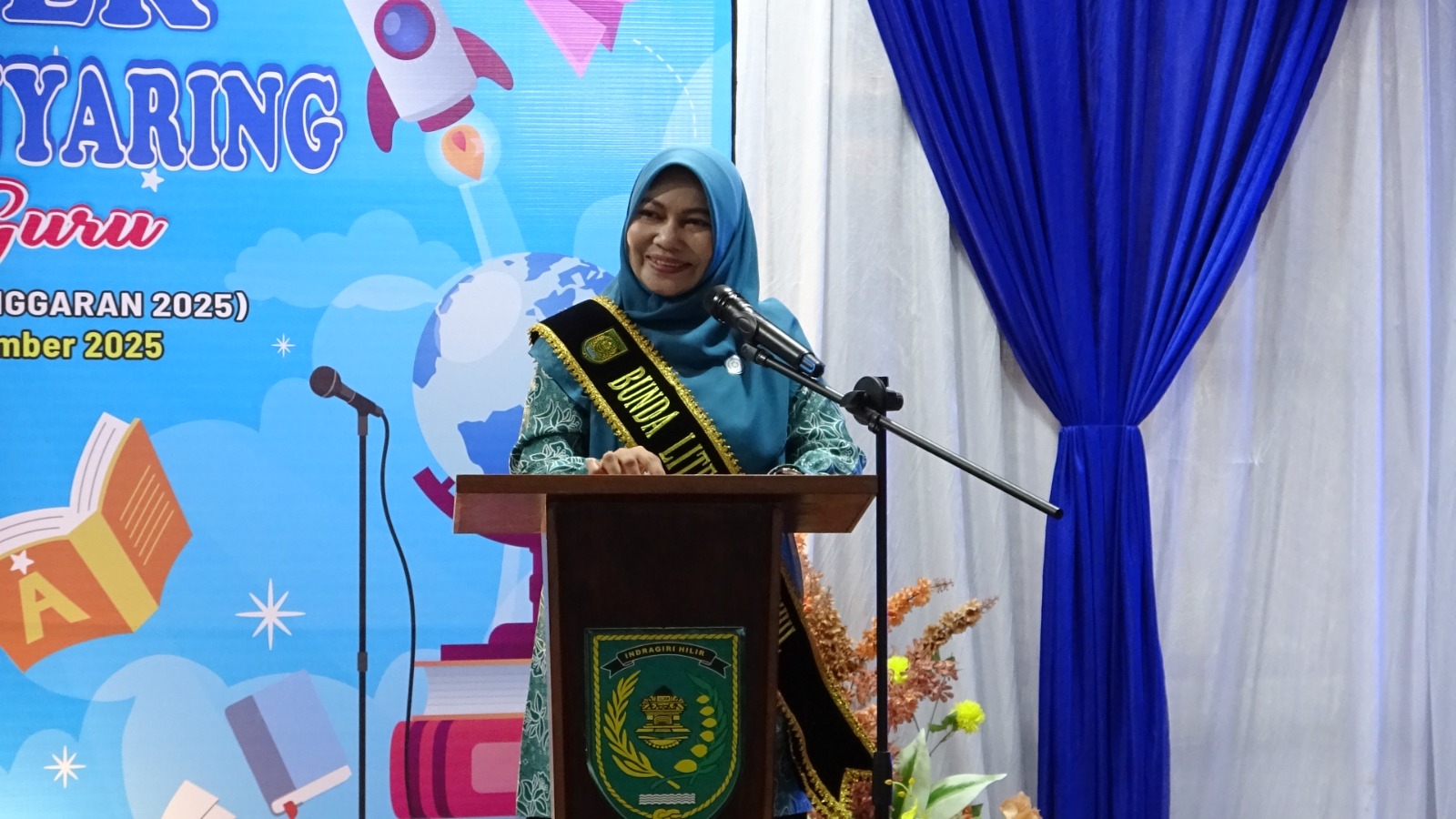Bunda Literasi Inhil Katerina Susanti Dorong Guru dan Pustakawan Kuasai Teknik Membaca Nyaring