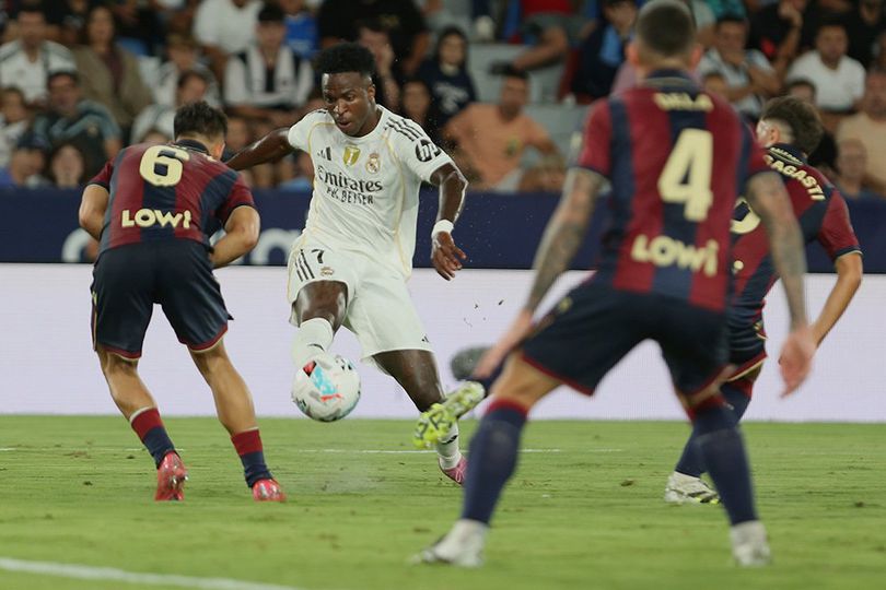 Madrid Gasak Levante 4-1, Vinicius & Mbappe Jadi Pembeda
